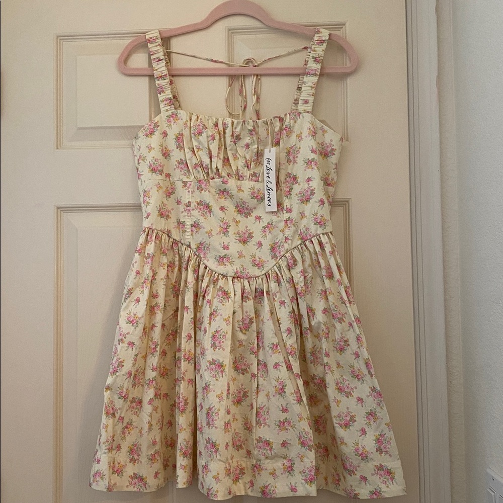 NWT For Love And Lemons Zofia Mini Dress